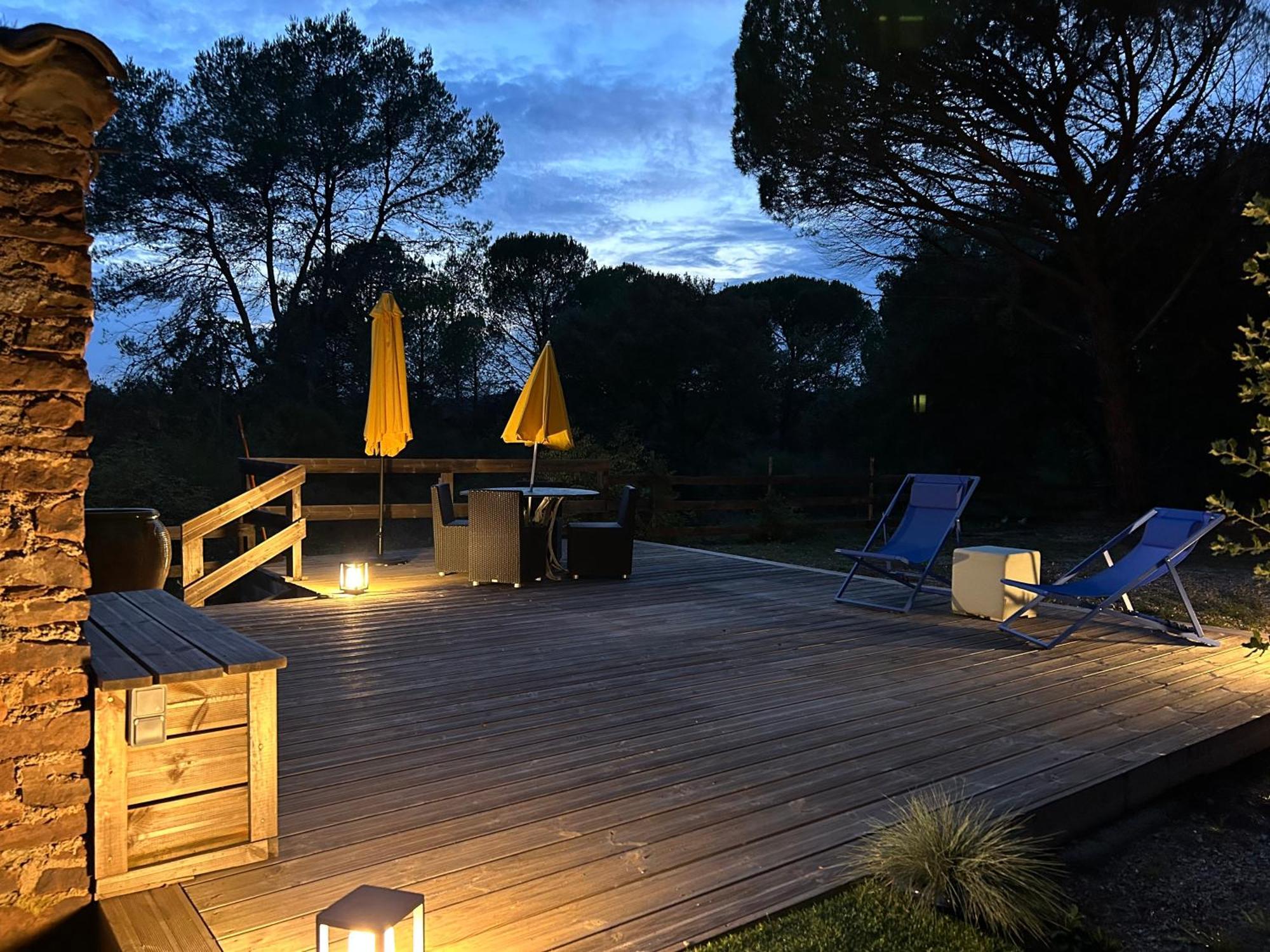La Villa Le Cannet-des-Maures Exterior foto